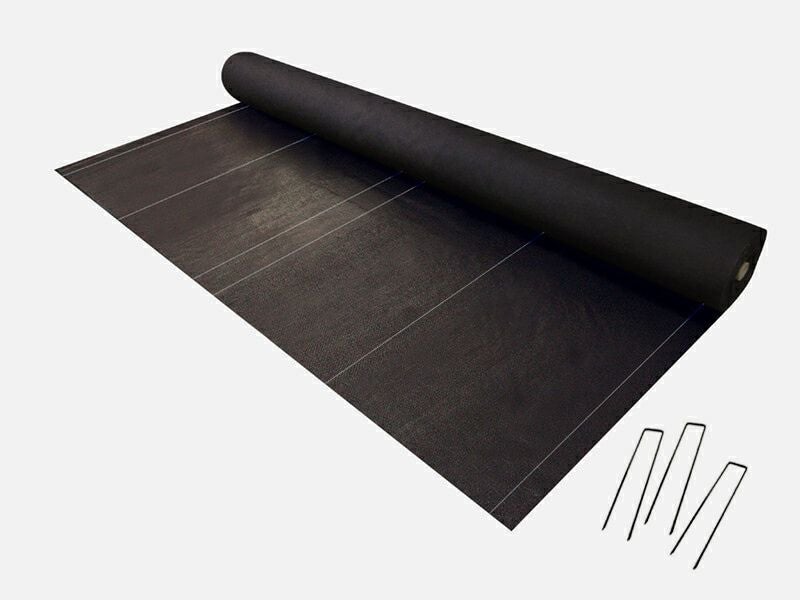 らくらく草なしシートピンセット」2m×25m+U型ピン(標準)200本 | 防草