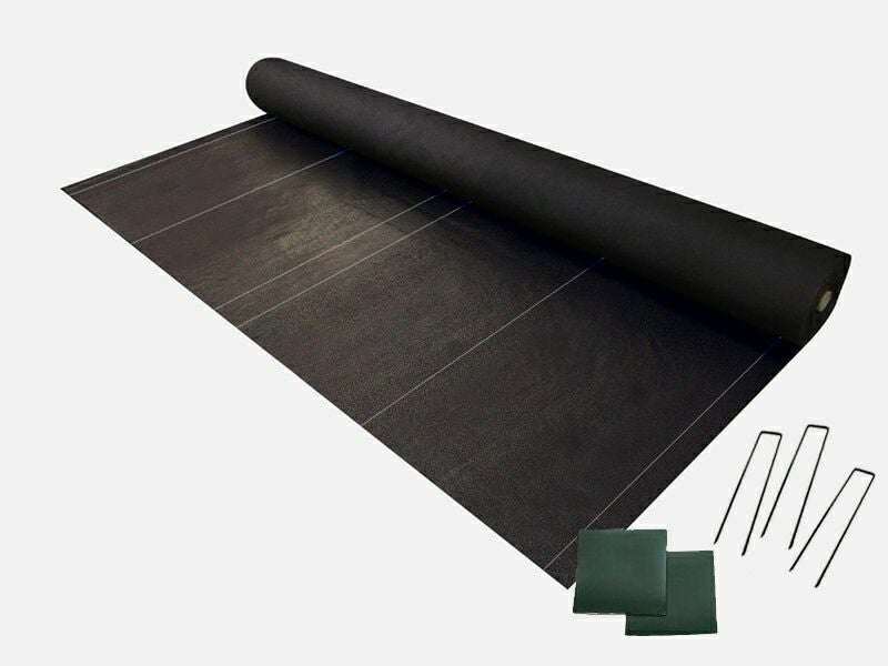 らくらく草なしシートフルセット」1m×12.5m+U型ピン(標準)100本+