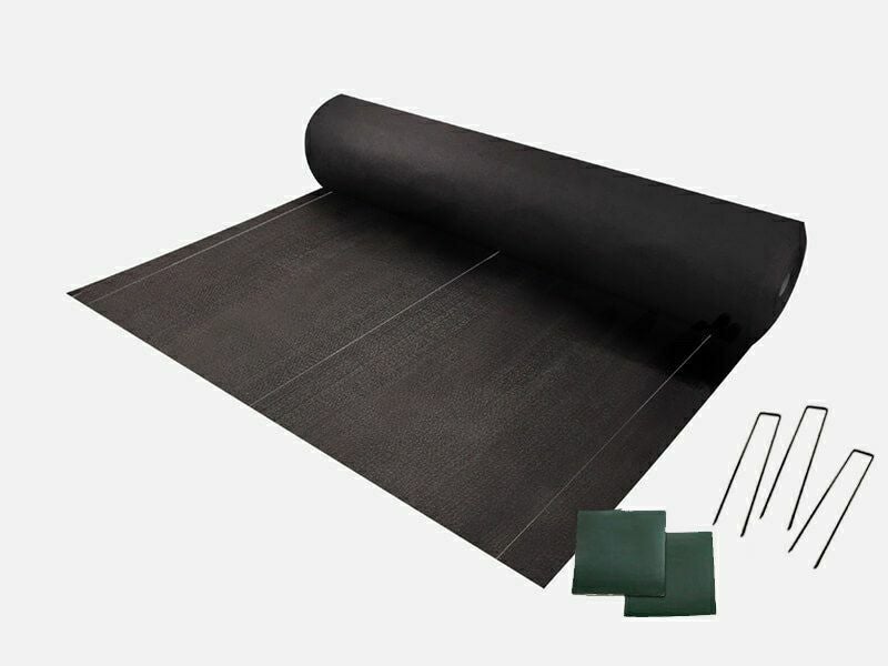 らくらく草なしシートフルセット」1m×12.5m+U型ピン(標準)100本+