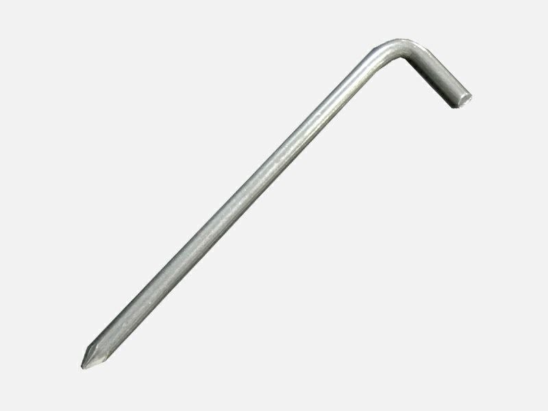 防草シート専用 「L型ピン」 径9mm×長さ200mm (200本入) | 防草シート