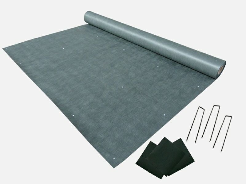 とことん防草シートライトフルセット」 2m×30m+U型ピン(標準)250本+