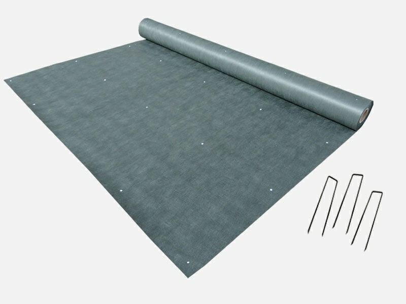 「とことん防草シートライトピンセット」2m×30m+U型ピン250本